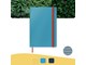 Schrijfblokken, formulieren en notitieboekjes - Leitz  Cosy Notitieboek B5 Soft Touch gelijnd met harde kaft Sereen blauw - 44830061