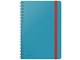Schrijfblokken, formulieren en notitieboekjes - Leitz  Cosy Notitieboek B5 Soft Touch geruit, spiraalgebonden Sereen blauw - 44840061
