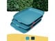Bureau-accessoires - Leitz Cosy brievenbak, set van 3 Sereen blauw - 53582061