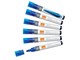Conferentie & Presentatie - Nobo  Vloeibare Inkt Whiteboard Markers, Ronde punt, Pak van 10 stuks Blauw - 1915378