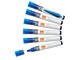 Conferentie & Presentatie - Nobo  Vloeibare Inkt Whiteboard Markers, Beitelvormige punt, Pak van 10 stuks Blauw - 1915383
