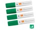 Conferentie & Presentatie - Nobo Glide Whiteboard Markers, Grote beitelvormige punt, Pak van 4 stuks Groen - 1915391