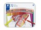 Hobby artikelen - Staedtler Gekleurde potlood zeshoekig 72 stuks - 175 M72