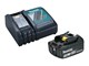 Accu & Oplader - Makita Energiekit 191A24-4 BL1830B + DC18RC - 191A24-4