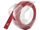 Papier, fotopapier en etiketten - DYMO Embossing Tape Self-Adhesive 9 mm x 3 m - Wit on Rood - 520102