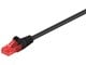 Netwerk - kabel - Pro LAN CAT 6 UTP - Zwart - 0.25m - 4040849952555