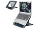 Systeemaccessoires  - Leitz Ergo Cosy Verstelbare Laptopstandaard, Fluweel grijs - 64260089