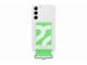 Mobiel - Covers & Cases - Samsung Galaxy S22 Silicone Cover with Strap - Wit - EF-GS901TWEGWW