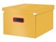 Archivering & Opslag - Leitz Click & Store Cosy Middelgrote Opbergdoos Warm geel - 53480019
