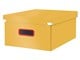 Archivering & Opslag - Leitz Click & Store Cosy Grote Opbergdoos Warm geel - 53490019
