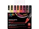 Hobby artikelen - POSCA marker sæt PC-5M 8 ass. Warm colors - 401644