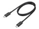 FireWire / ThunderBolt kabel - Lenovo - Thunderbolt cable - 24 pin USB-C to 24 pin USB-C - 70 cm - 4X91K16968