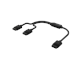 Case accessoires - Corsair iCUE LINK Y-Cable 600mm (straight connectors) - CL-9011124-WW