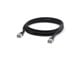 Netwerk - kabel - Ubiquiti UniFi Patch Cable Outdoor Black 3m - Zwart - 3m - UACC-Cable-Patch-Outdoor-3M-BK