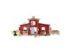 Schleich - Schleich Rode Schuur met Dieren en Accessoires - 42606