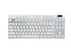Toetsenbord - Logitech G PRO X TKL - Logitech GX Brown (Tactile) - Tactile - Gaming Toetsenbord - Zonder Numpad - Engels (VK) - Wit - 920-012148