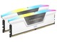 RAM - Corsair Vengeance RGB DDR5-6400 - 64GB - CL32 - Dual Channel (2 pcs) - Intel XMP - Wit met RGB - CMH64GX5M2B6400C32W