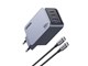 Mobiel - Adapters & Opladers - UGREEN Nexode Pro 100W 3-Port GaN Fast Charger with 100W USB-C Cable - 25874