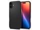 Mobiel - Covers & Cases - Spigen Liquid Air - matte black - iPhone 16 Plus - ACS08066