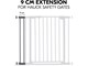 Babyspullen - Hauck Safety Gate Extension 9 cm dark grey - 597972