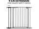 Babyspullen - Hauck Safety Gate Extension 9 cm black - 59794