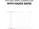 Babyspullen - Hauck Safety Gate Extension 9 cm white - 59795