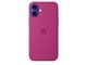 Mobiel - Covers & Cases - Apple iPhone 16 Plus Silicone Case with MagSafe - Fuchsia - MYYE3ZM/A