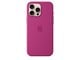 Mobiel - Covers & Cases - Apple iPhone 16 Pro Max Silicone Case with MagSafe - Fuchsia - MYYX3ZM/A