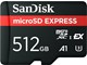 Geheugenkaart - SANDISK microSD Express - 880MB/s - 512GB - SDSQXFN-512G-GN4NN