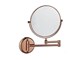 Make-up spiegels - UNIQ Wall Mirror with 10x Magnification in Rose Gold - 7023-2