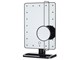 Make-up spiegels - UNIQ Hollywood Make-up Spiegel met verlichting & 10x Vergrotingsspiegel – Zwart - 4459