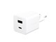 Mobiel - Adapters & Opladers - empower by PanzerGlass Turbo 35W Charger incl. USB-C + USB-A | EU Plug | Silver White - EM94326
