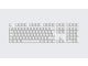 Toetsenbord - Wooting PBT ISO Keycaps - Just White - Keycaps - Duits - Wit - KC3-DE1-PDS-WH1