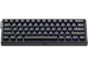 Toetsenbord - Wooting 60HE v2 - US-ANSI - Non-Split - Plastic - Gaming Toetsenbord - Zonder Numpad - Engels (US international) - Zwart - WK3C-US1-TIK-BK1