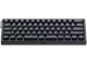 Toetsenbord - Wooting 60HE v2 - US-ANSI - Split - Plastic - Gaming Toetsenbord - Zonder Numpad - Engels (US international) - Zwart - WK3C-USSP1-TIK-BK1
