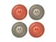 Mobiel - Overige accessoires - Motorola moto tag 2 - PANTONE Arabesque (2x) + PANTONE Laurel Oak (2x) - PG38C08028