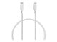 USB-kabel - ESSENTIALS by UPSTRÖM MFI Lightning to USB-C Cable 1.2m - White - LC120-E