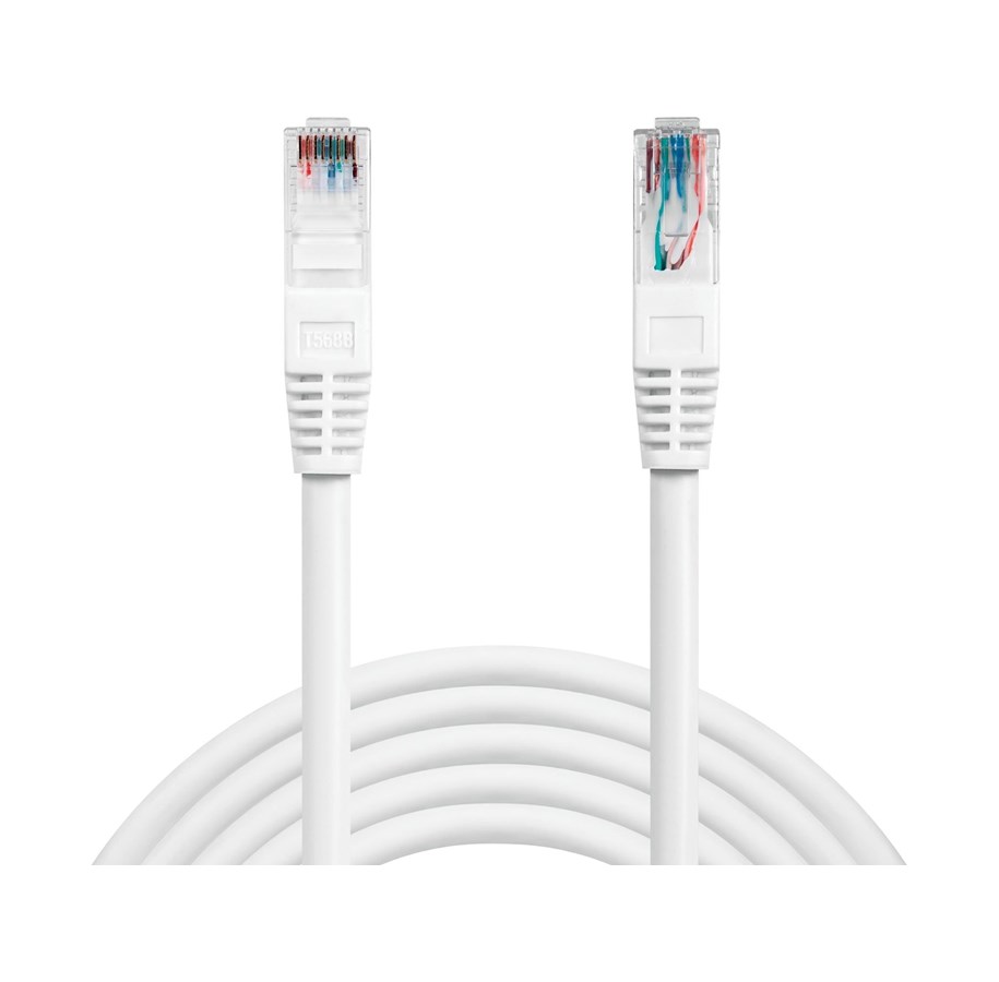 Netwerk - kabel - Sandberg UTP Cat6 - 5m - Wit - 5m - 506-96