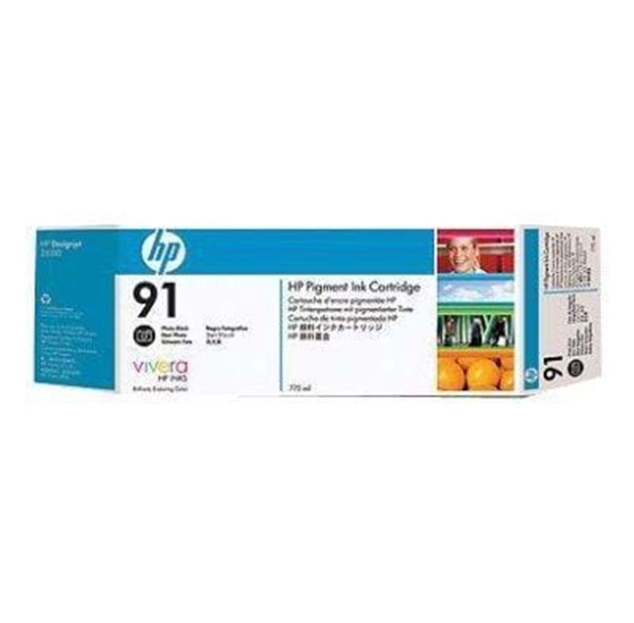 Inkt, toner en verbruiksartikelen - HP 91 Photo Zwart - Inktpatroon Photo black - C9465A