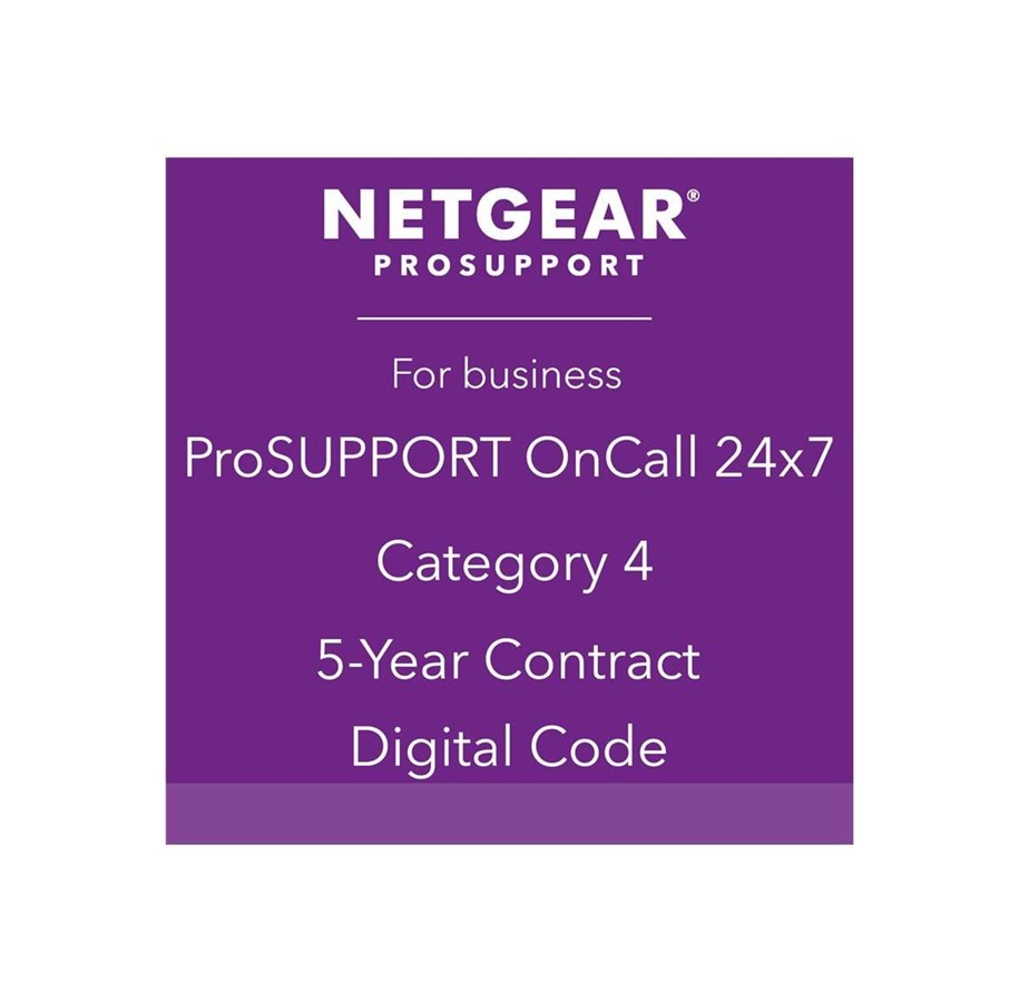 Service en support - Netgear ProSupport OnCall 24x7 Category 4 - teknisk understøtning - PMB0354-10000S