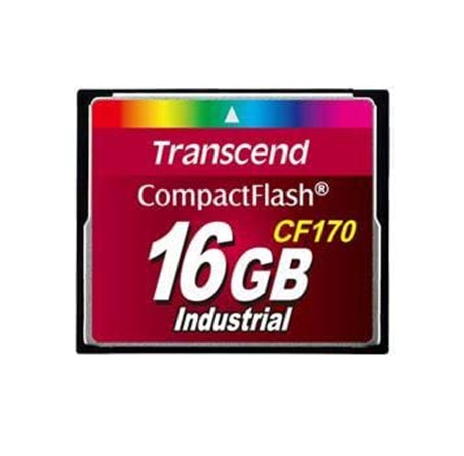 Geheugenkaart - Transcend CompactFlash 170x Industrial - 86MB/s - 16GB - TS16GCF170