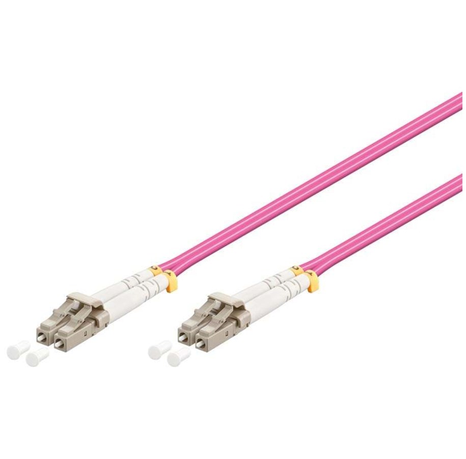 Netwerk - kabel - Pro Fiber Optical LC - LC OM4 - 7.5m - Rood - 7.5m - 4040849959387