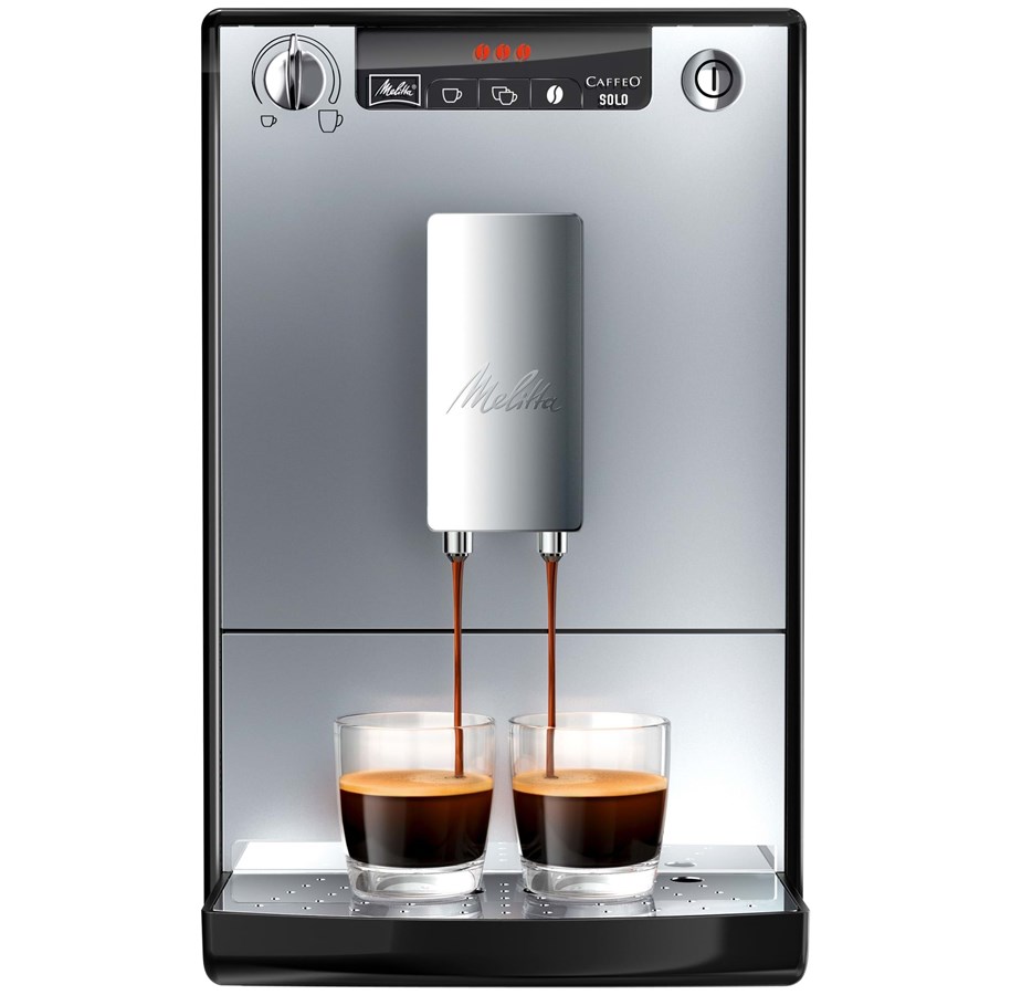 Melitta Caffeo Solo Zilver/zwart Op voorraad Voordelig