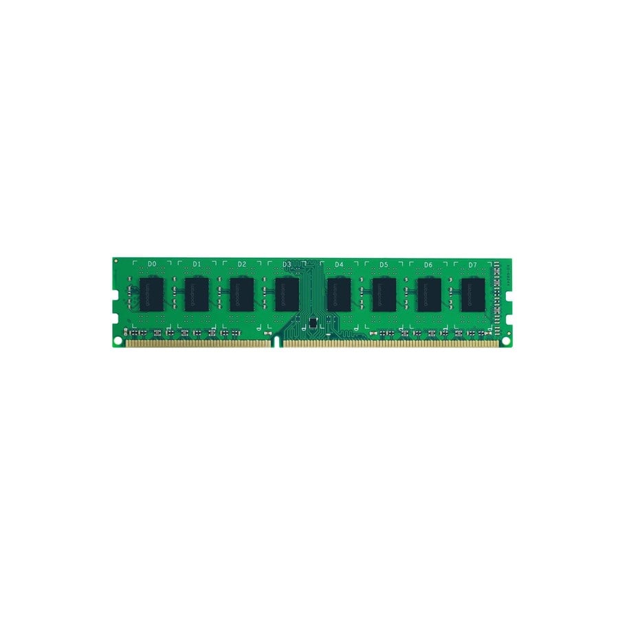 RAM - GOODRAM DDR3-1600 - 8GB - CL11 - Single Channel (1 pcs) - Groen - GR1600D364L11/8G