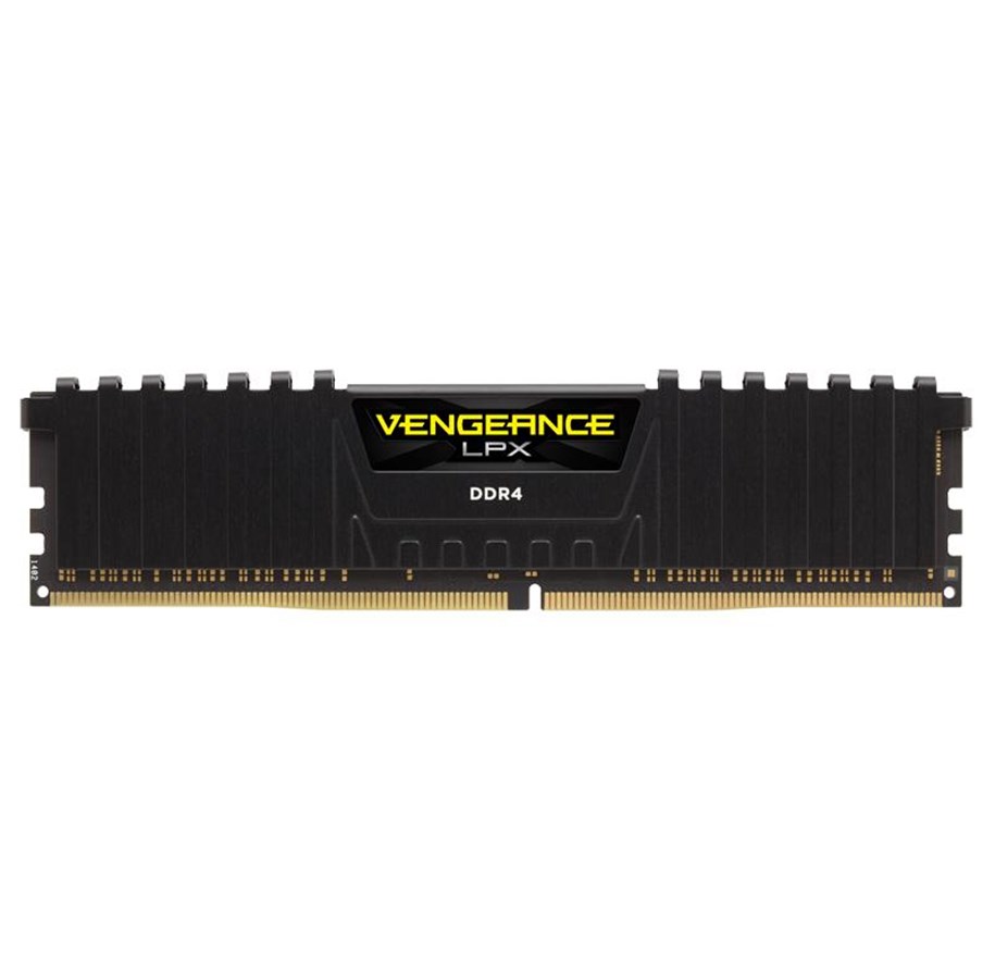 RAM - Corsair Vengeance LPX DDR4-2400 - 8GB - CL16 - Single Channel (1 pcs) - Intel XMP - Zwart - CMK8GX4M1A2400C16