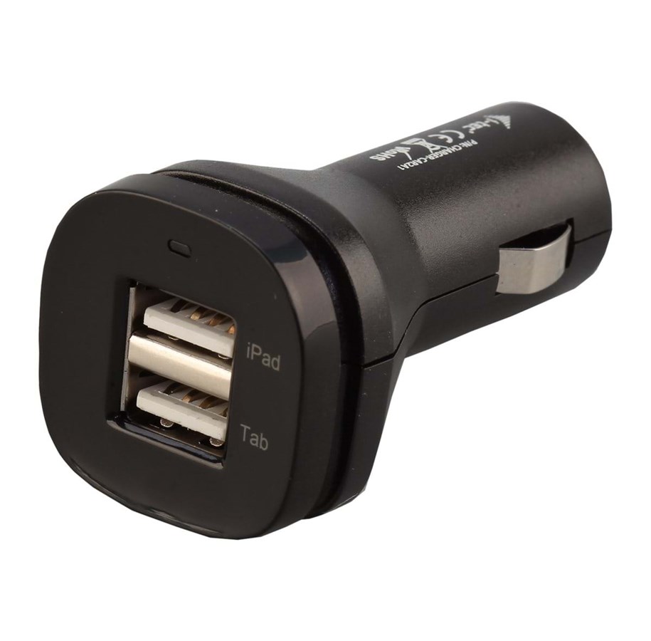 Mobiel - Adapters & Opladers - I-Tec USB High Power Car Charger - CHARGER-CAR2A1