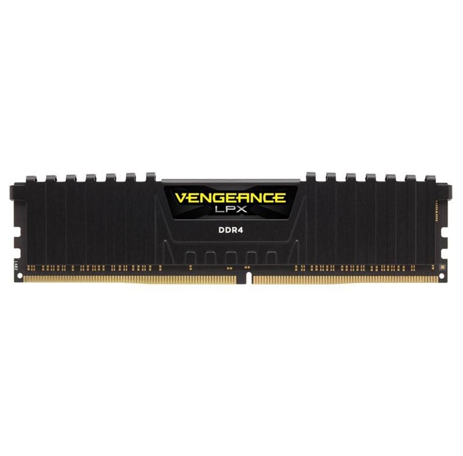 RAM - Corsair Vengeance LPX DDR4-2400 - 16GB - CL16 - Single Channel (1 pcs) - Intel XMP - Zwart - CMK16GX4M1A2400C16