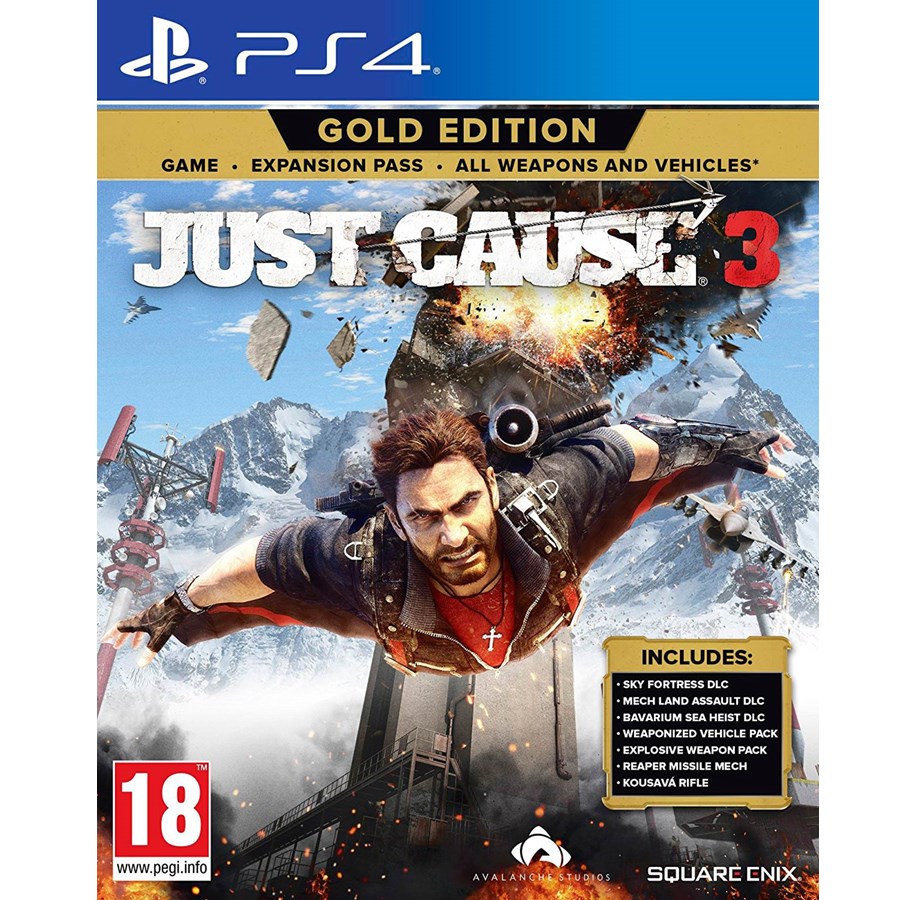 Games - Just Cause 3: Gold Edition - Sony PlayStation 4 - Action - 5021290078154