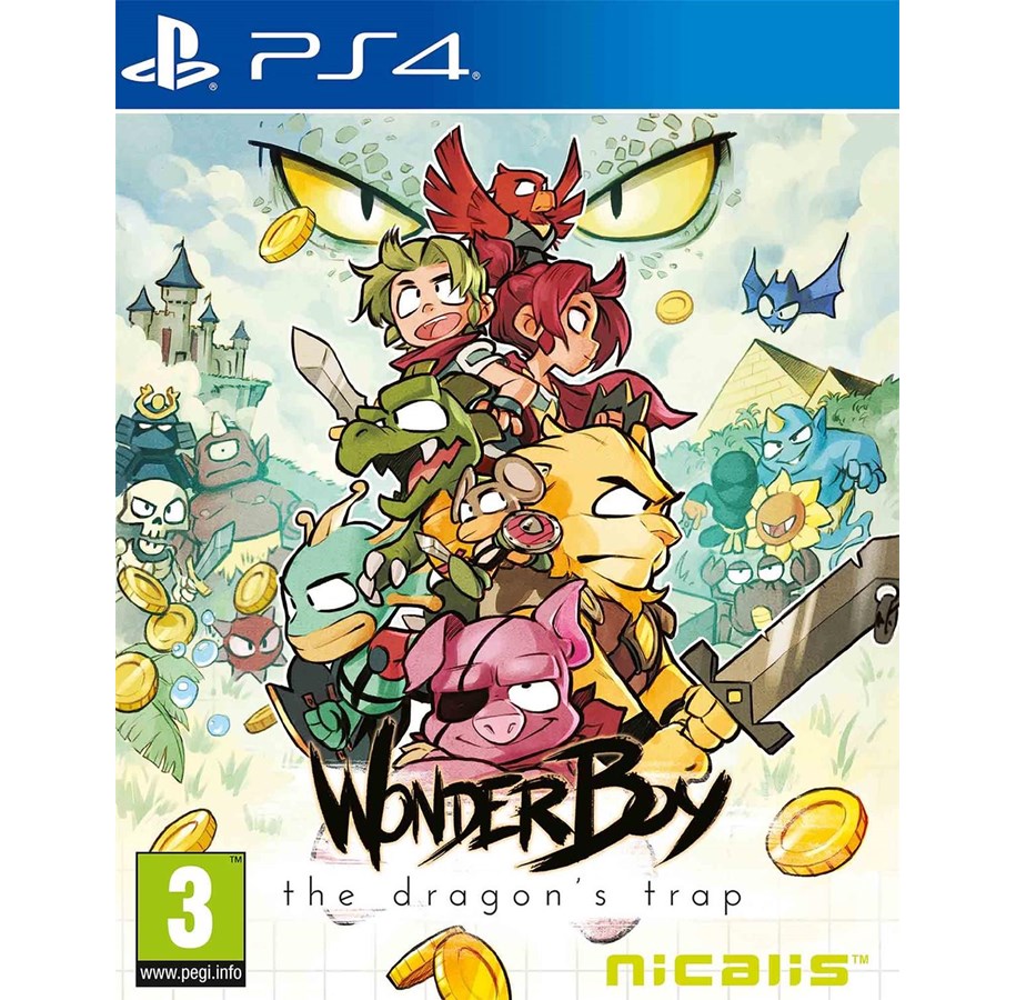 Games - Wonder Boy: The Dragon's Trap - Sony PlayStation 4 - Action - 5060264372287