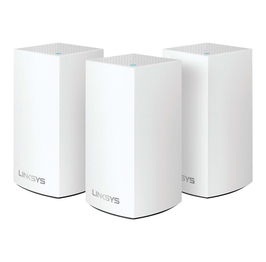 Router - Linksys VLP0103 Velop Whole Home Mesh Wi-Fi System (pack of 3) AC1200 - Mesh router Wi-Fi 5 - VLP0103-EU